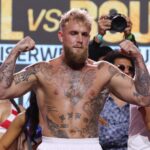 Jake Paul Sports Black Eye From Sparring British Heavyweight Ahead Of Seismic Joshua Clash