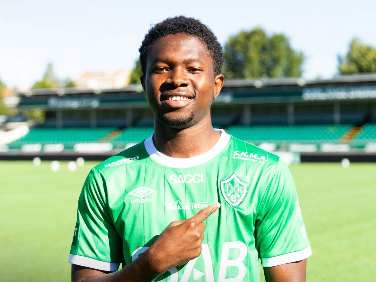 Victor Okeke Joins IK Brage On Loan From IF Elfsborg Until End Of 2026 Season 1 IMG 1783 edited
